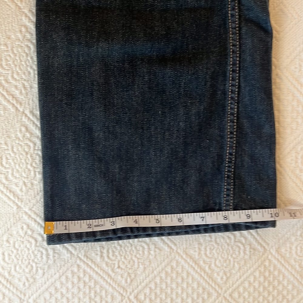 Banana Republic Sz 35/30 Straight Leg Blue Jeans - Picture 13 of 13